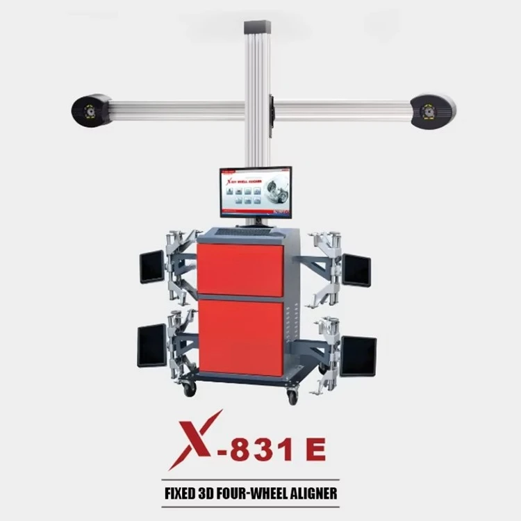 Hot-selling four-wheel X-831E four-wheel positioning. Cost-effective fixed 3D four-wheel positioning