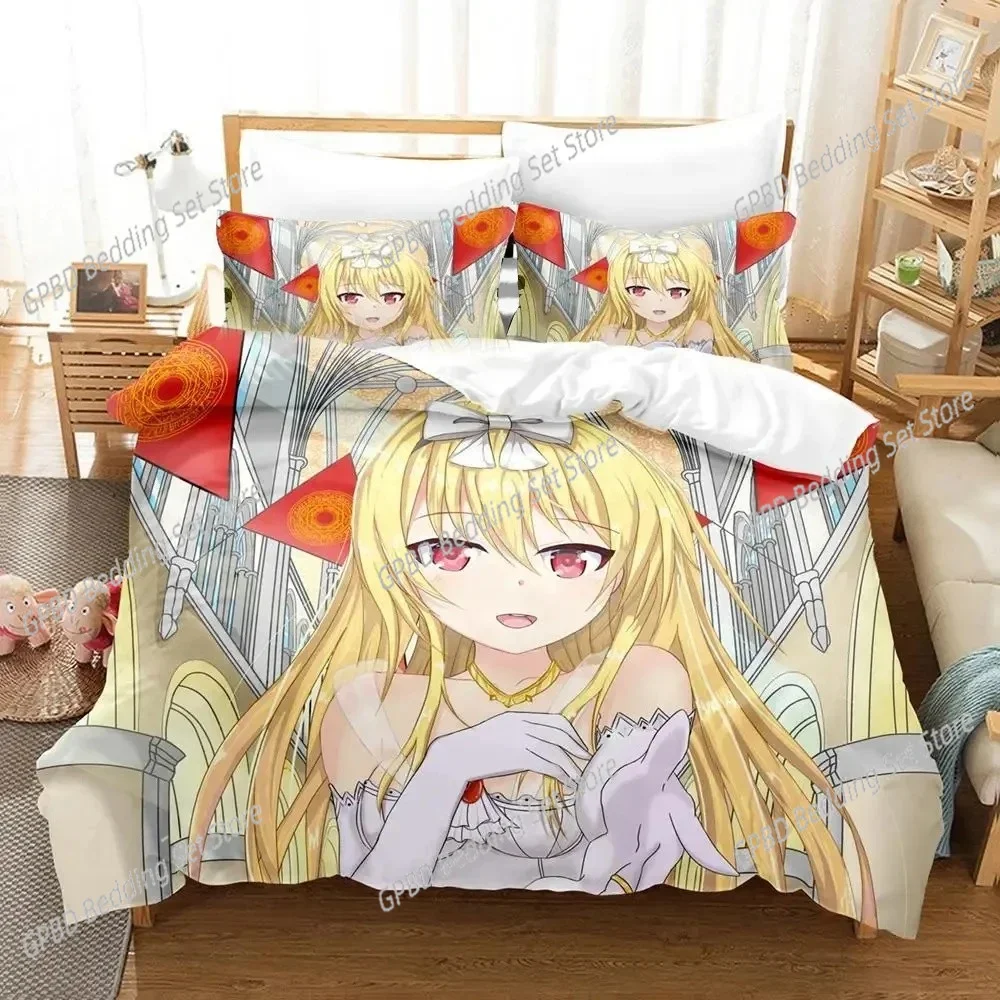 

Arifureta From Commonplace To World's Strongest Comfortable Duvet Quilt Cover Pillowcase Bedding Set Children Bedroom Decoration