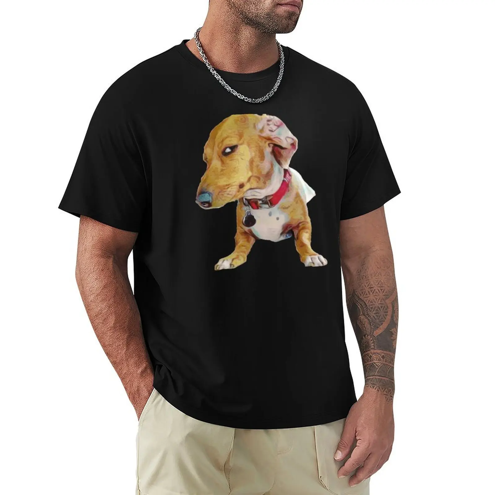 

Dog side Eye T-Shirt graphic tee shirt cheap stuff cute clothes luxury clothes men