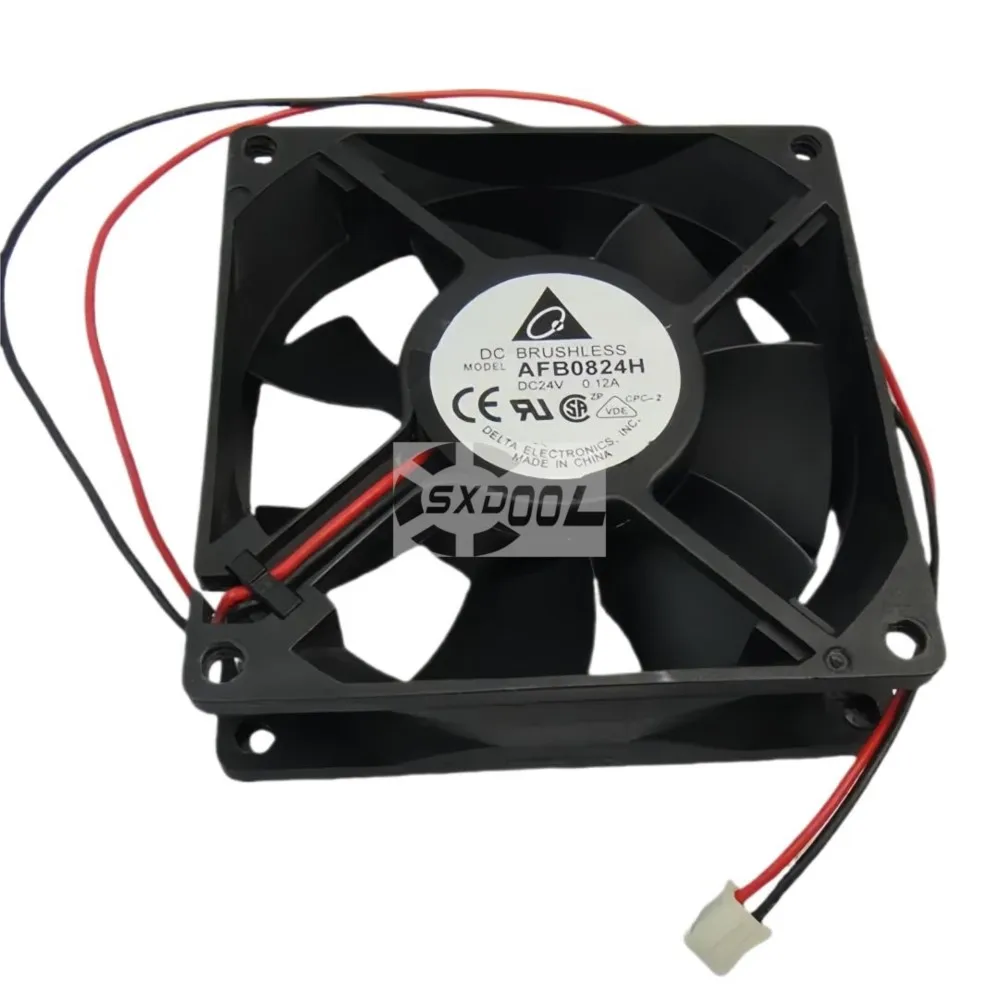 

80mm 24V Delta AFB0824H Case Fan 8025 80x80x25mm DC 0.12A PC Cooling for Heatsink Server Inverter PSU
