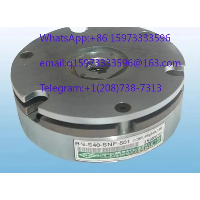 BNS80SNF-2/5 Non-excitation Dry Negative Electromagnetic Brake 2/5Nm 24VDC Safety Stop Brake for Electric Hoist
