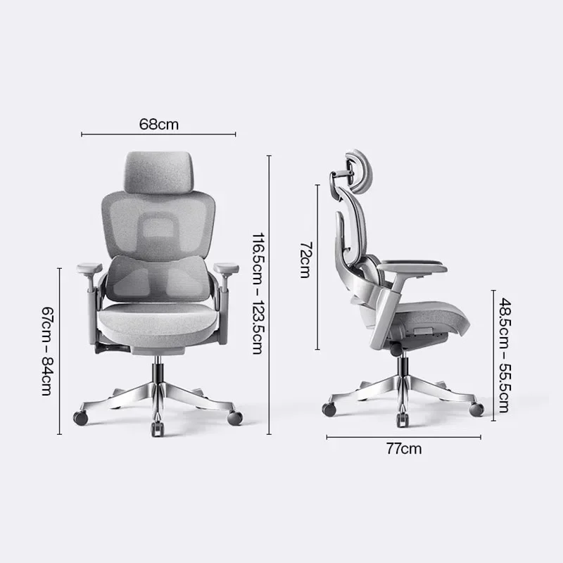 Anime Executive Work Comfortable Chair With Wheels Individual Office Posture Correction Stool Computer Wheels Luxury Furniture