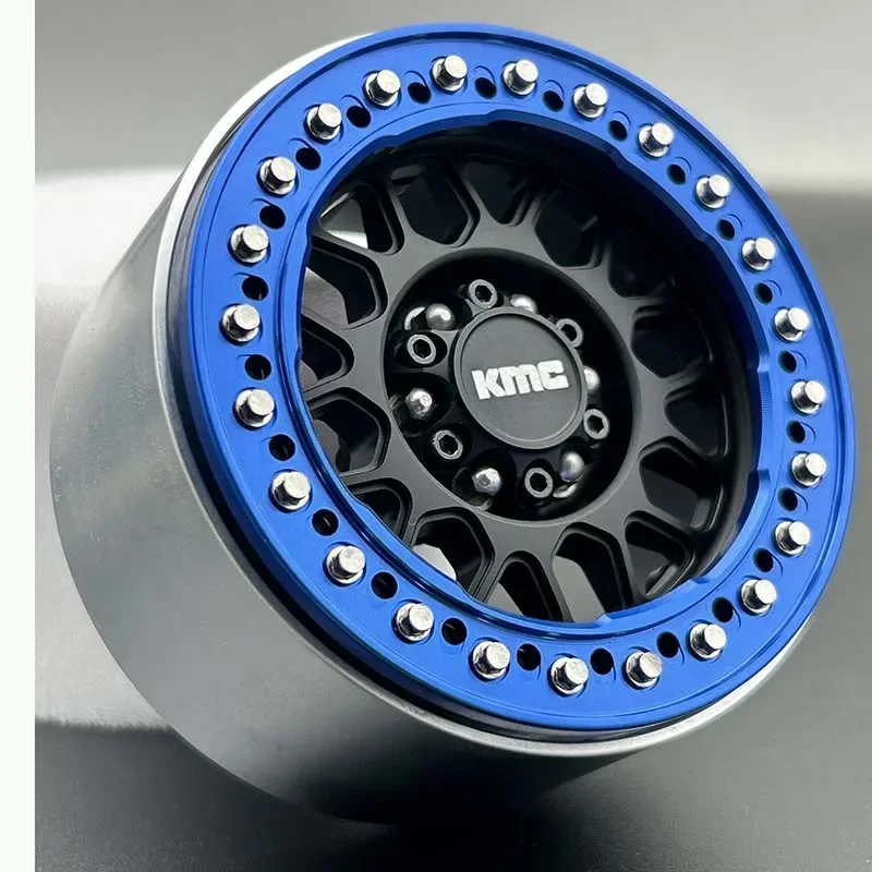 1.9 2.2-inch Kmc Metal Wheel Hub for 1/10 RC Crawler Car Traxxas TRX4 AXIAL SCX10 RC4WD D90 90046 TRX6 G63 Tank 300 Wrangler Car