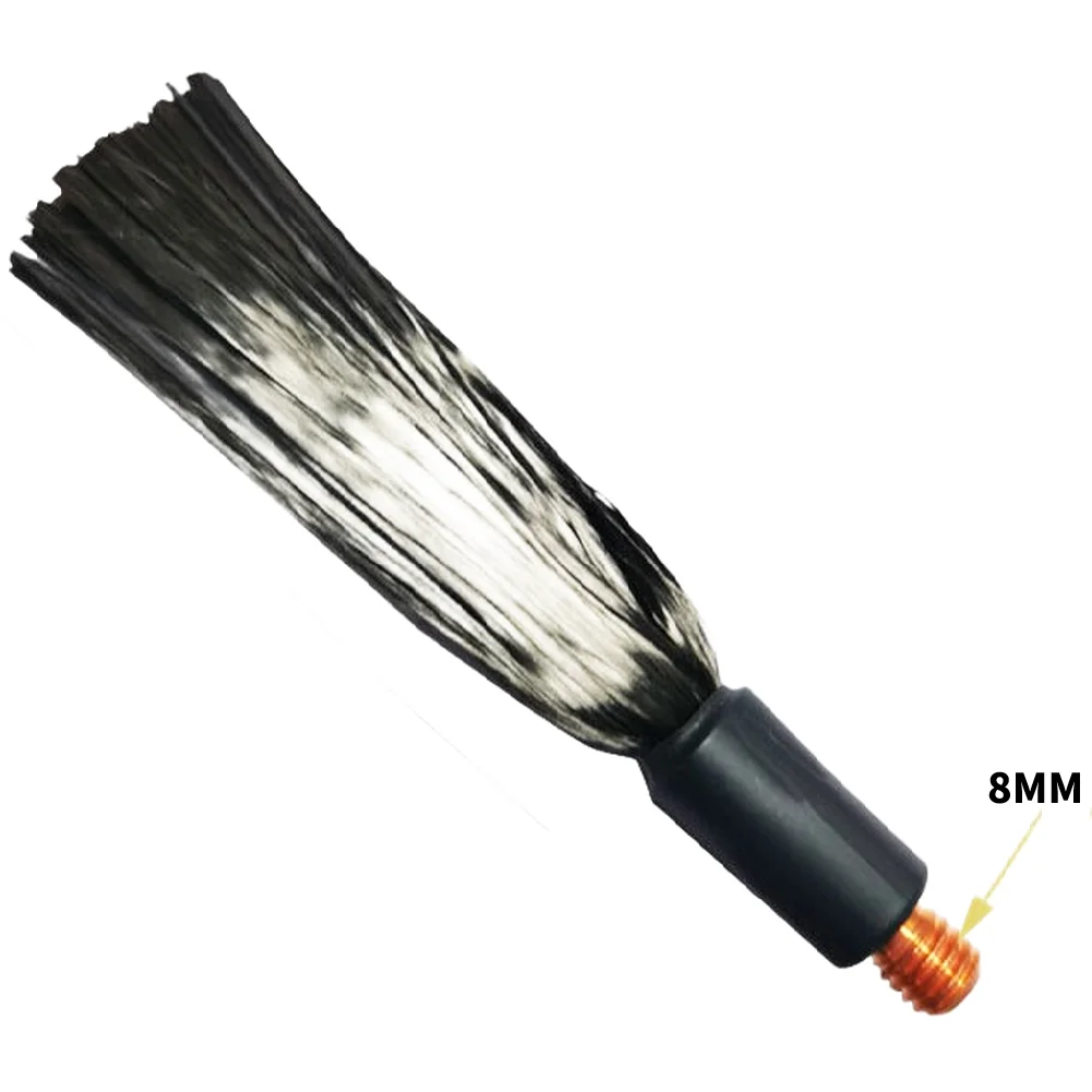 /Stainless /Steel /Welding Cleaning Brush Head M6 M8 Carbon Fiber Bristle For Weld Bead Finishing Machine Tool Accessory