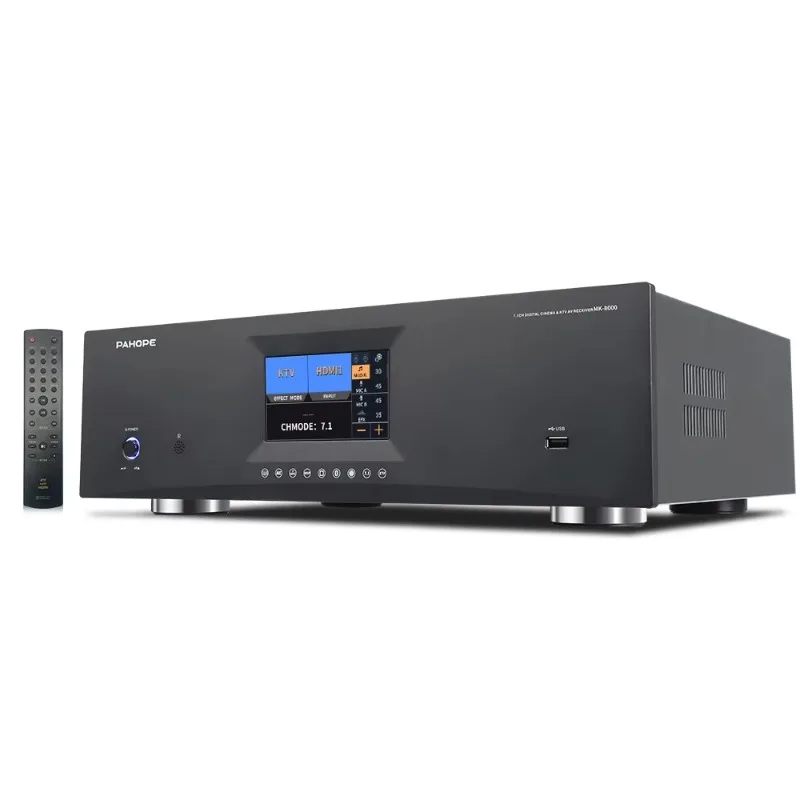 7.1 Home Theater Systems Power Amplifier 3D/8K DTS Digital  HD KTV  Karaoke Audio Av Receiver Sound  Amplifier