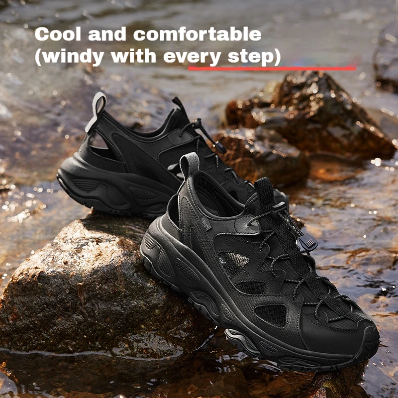 361-stopniowe buty Man Creek Outdoor Camping Buty do brodzenia Antypoślizgowe, odporne na zużycie, oddychające buty do biegania Sneaker 672422242 F