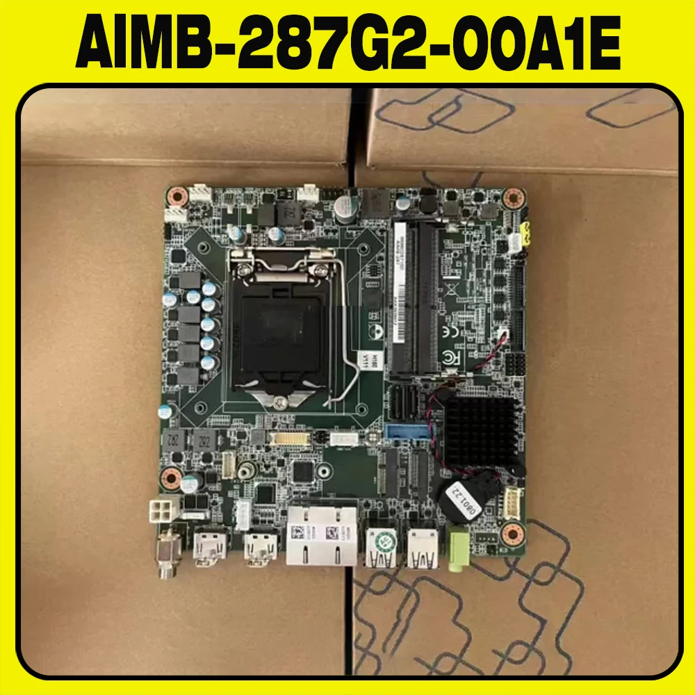 

AIMB-287 For Advantech Mini-ITX Industrial small motherboard AIMB-287G2-00A1E 10gen processor supports dual display AIMB-287G2