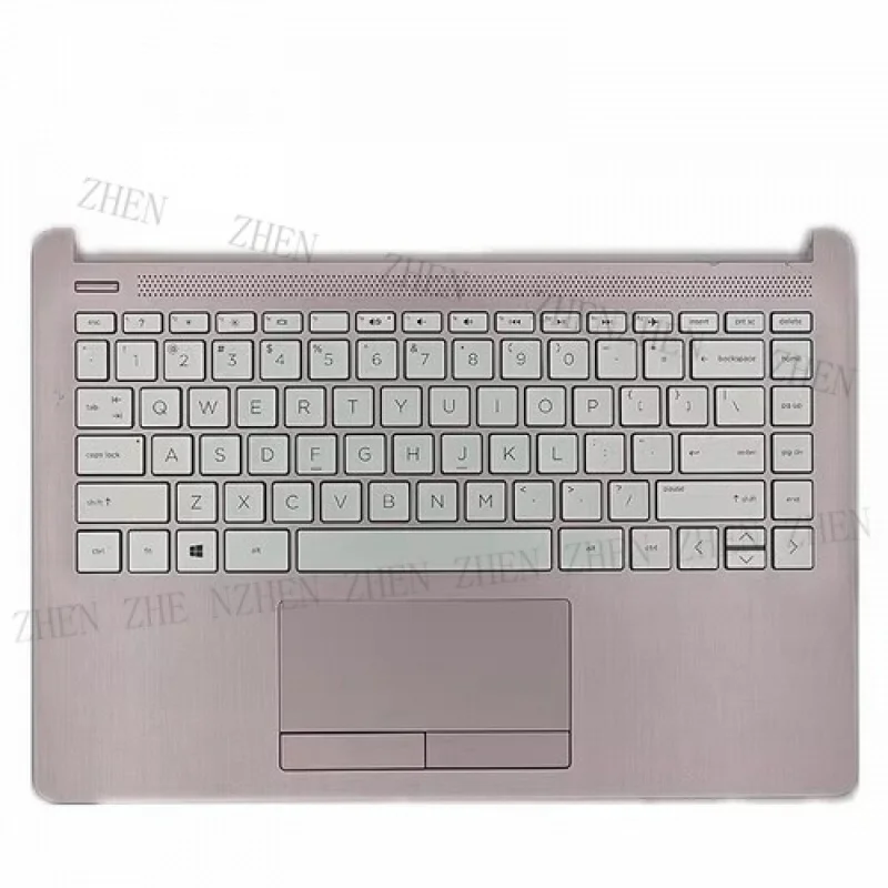 

Y для HP Pavilion 14-CF 14-CK рамка клавиатуры с упором для рук L15609-251 США розовый