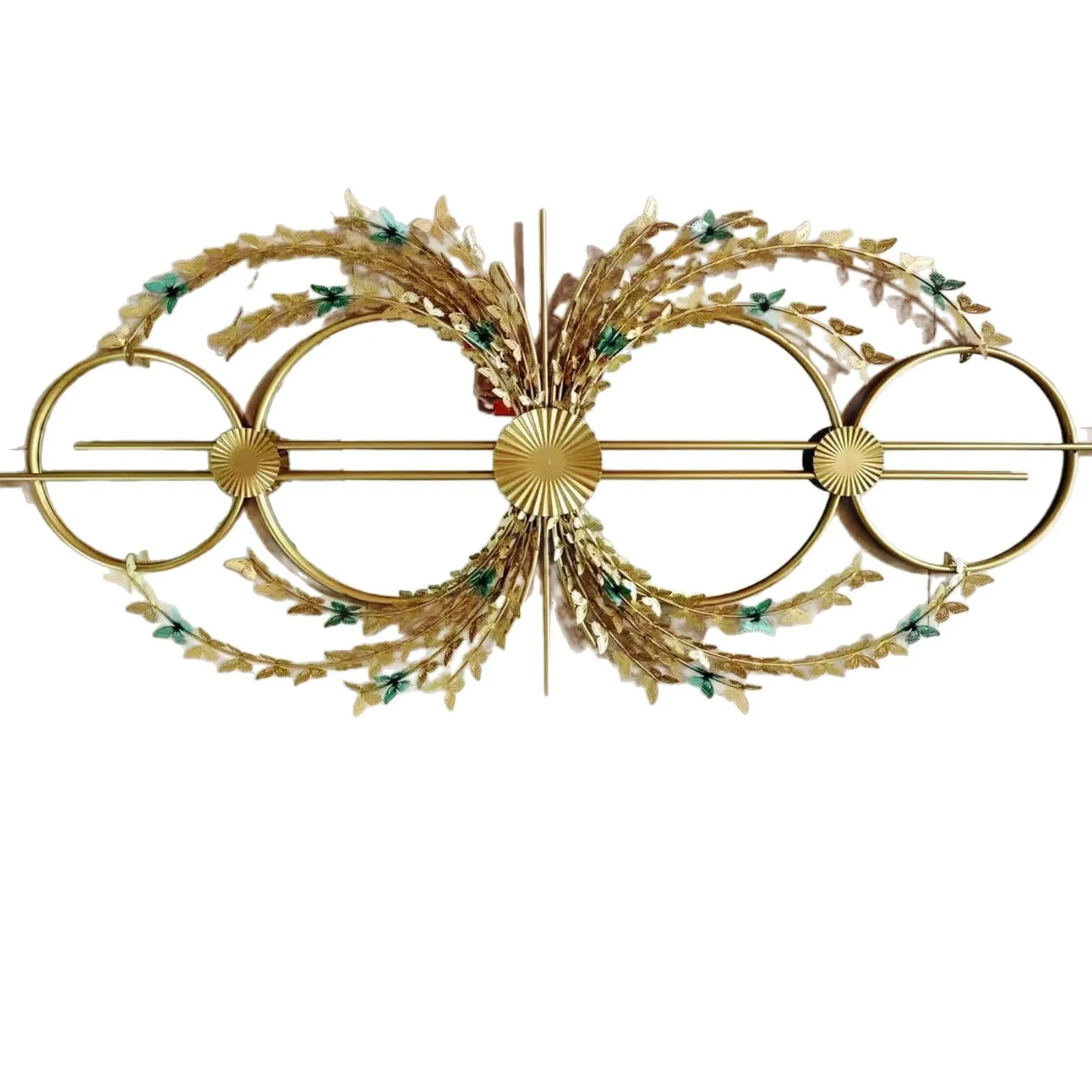 Restaurant Mirror Modern Simple Creative Bar Counter Cafe Dining Table Dining Room Candlestick Wrought Iron Metal Pendant Iron M