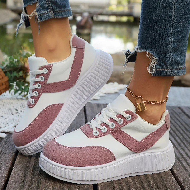 

Women's Canvas Shoes 2025 Autumn and Winter New Versatile Thick Sole Shoes Casual Sneakers Couple Large Size Student White Shoes