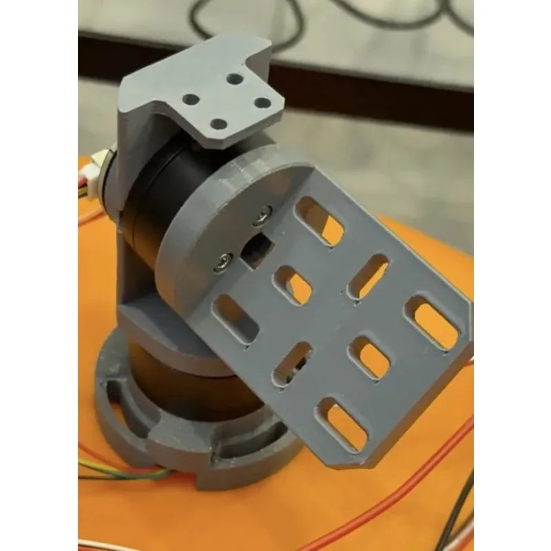 2 Axis Electric Pan Tilt Module Bracket 12V DC Brushless FOC Closed Loop Silent Lightweight 125g Camera Stabilizer Servo Kit