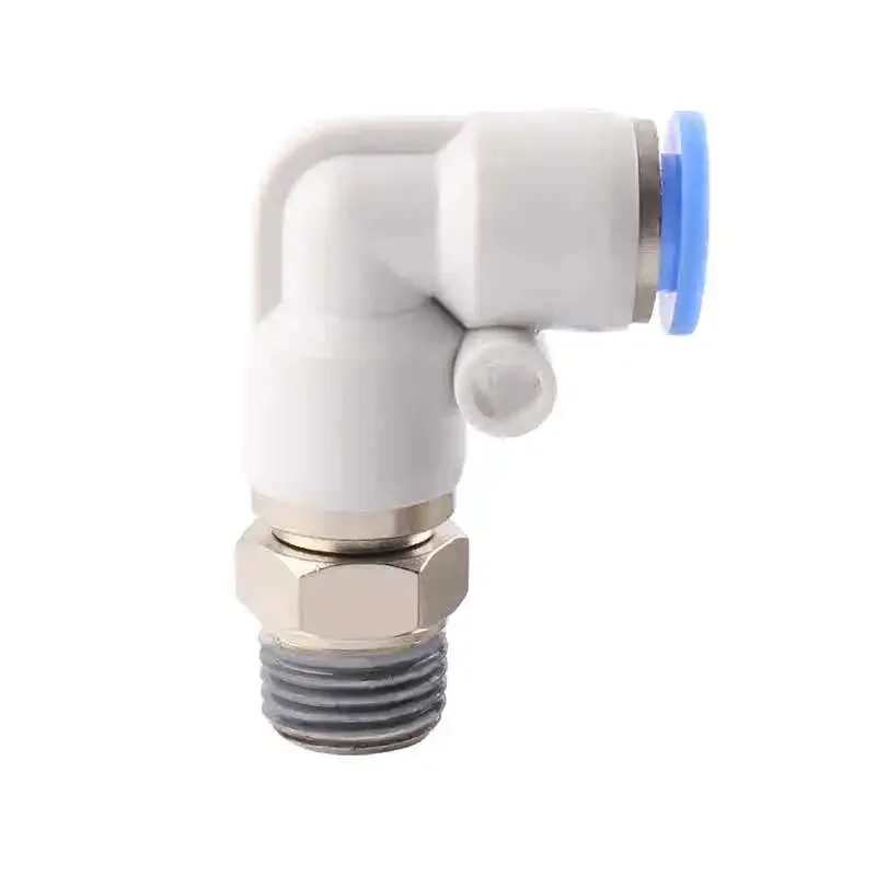 Connettori rotanti pneumatici Raccordi girevoli 360 °   Rotazione Filettatura Maschio M5 1/4 1/2 Giunto Tubo Flessibile 6/8/10mm Revolute DEUBLIN Connettore