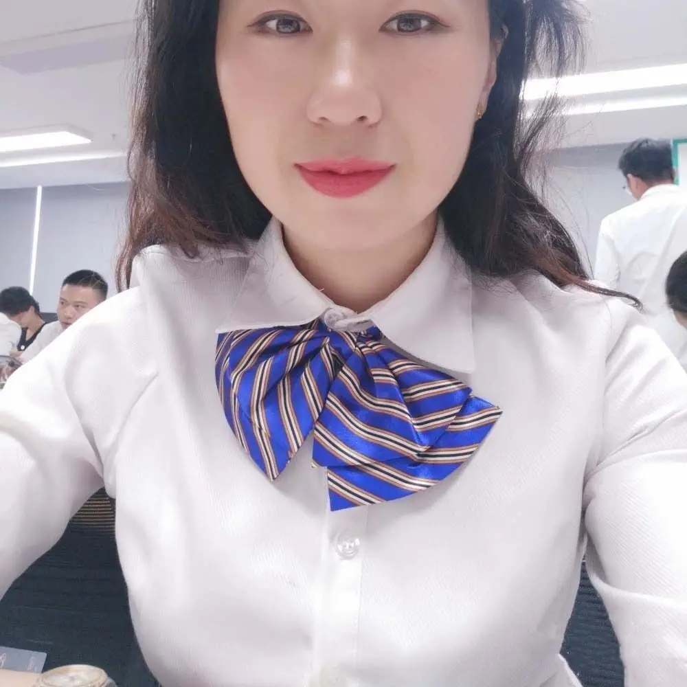 Neue Polyester Fliege koreanischen Stil Anzug Dekoration Hals dekoration Doppel halsband