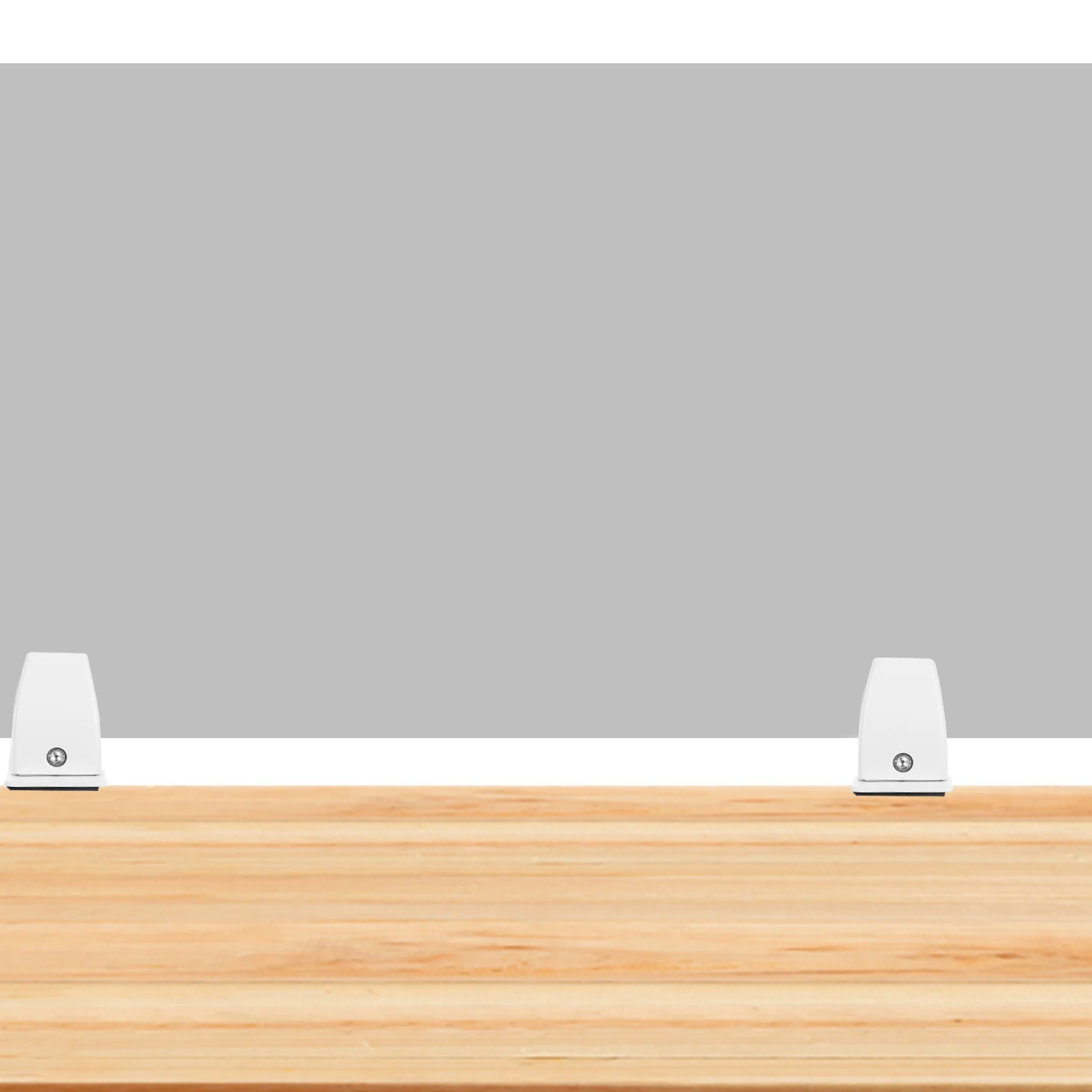 

4Pcs Glass Fixing Clip Desktop Privacy Screen Clips for Desk Partition Support Bracket Sneeze Guard Holder Sturdy Aluminum Alloy