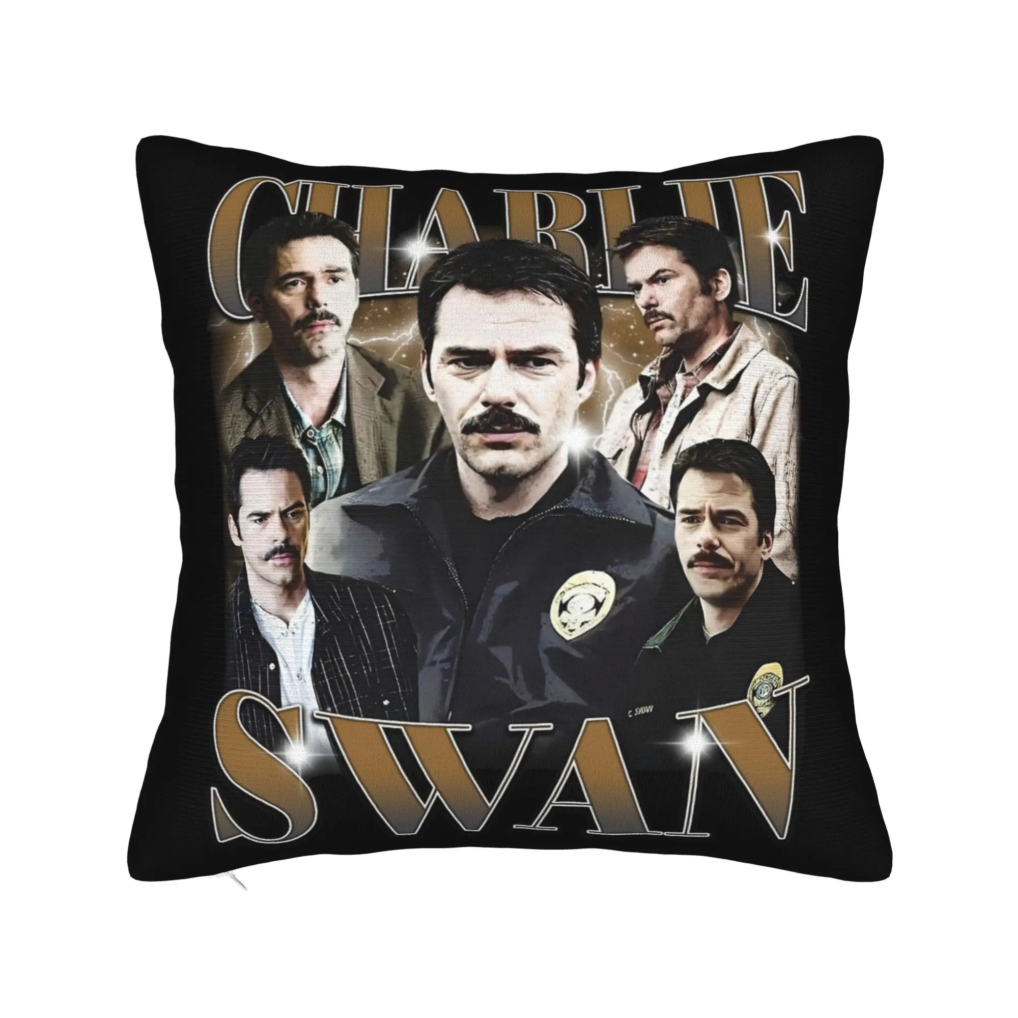 Charlie Swan Twilight Pillowcase Printing Cushion Cover Decor  Throw Pillow Case Cover Home Zipper