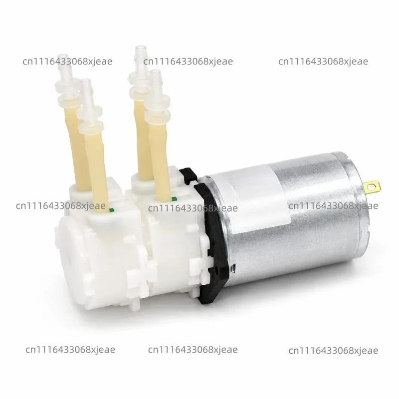 12V 24v DC Motor Double Pump Head Miniature Multi-channel Pump Digital Printing Press Peristaltic Pump