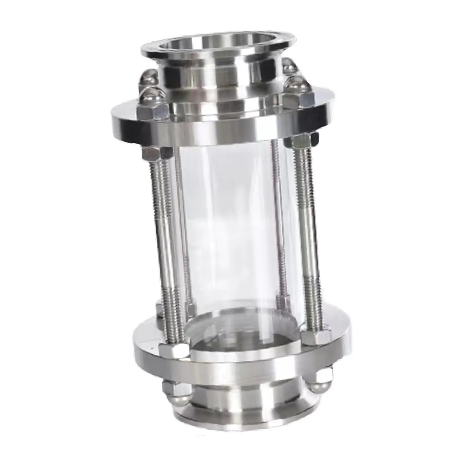 

Straight Sight Glass Flow Pipe Od 38mm Flow Indicator Tri Clamp End for Food Cosmetics