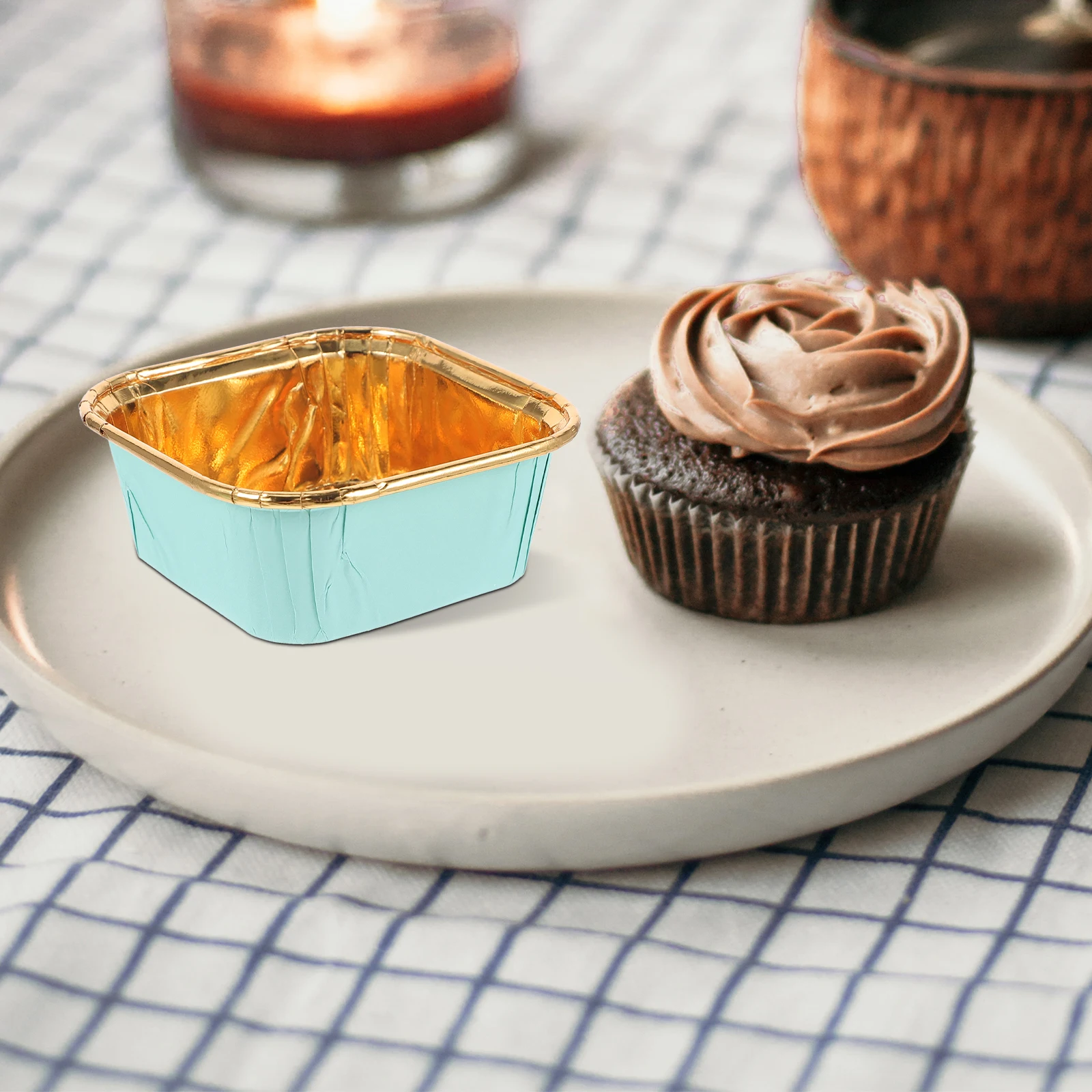 

Baking Cups Muffin High Temperature Resistance Cupcake Container Paper for Boxes Single