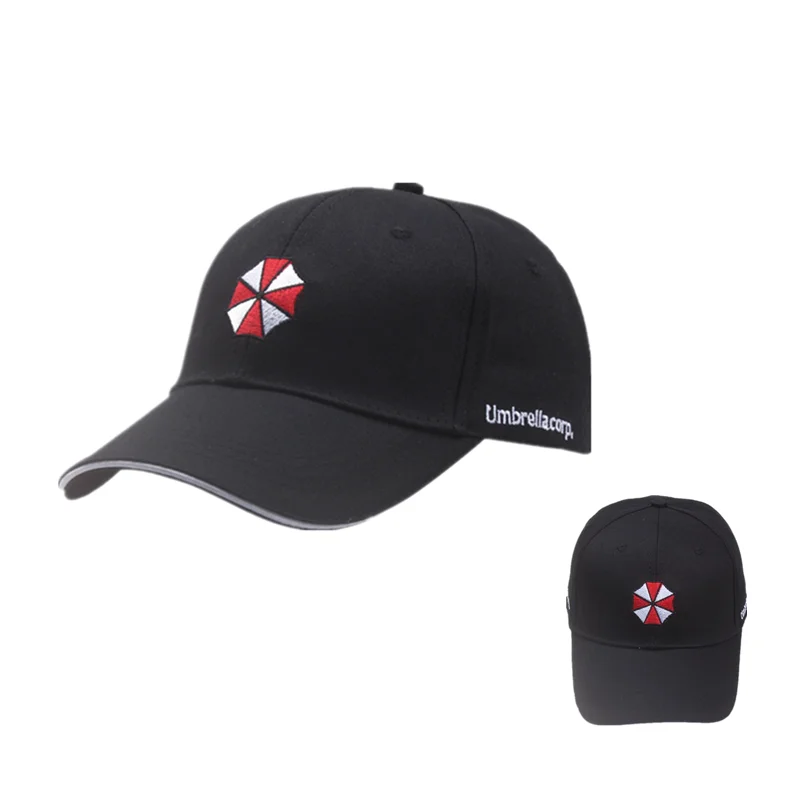 Sunscreen Hats Residents Evils Protective Umbrella Baseball Cap Umbrella Corporation Symbol Unisex Hat Snapback Adjustable