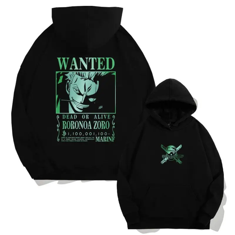 

ONE PIECE Sauron Long-sleeved Hooded Sweater Unisex Casual Loose Pullover Jacket Cartoon Animation Autumn and Winter Oh