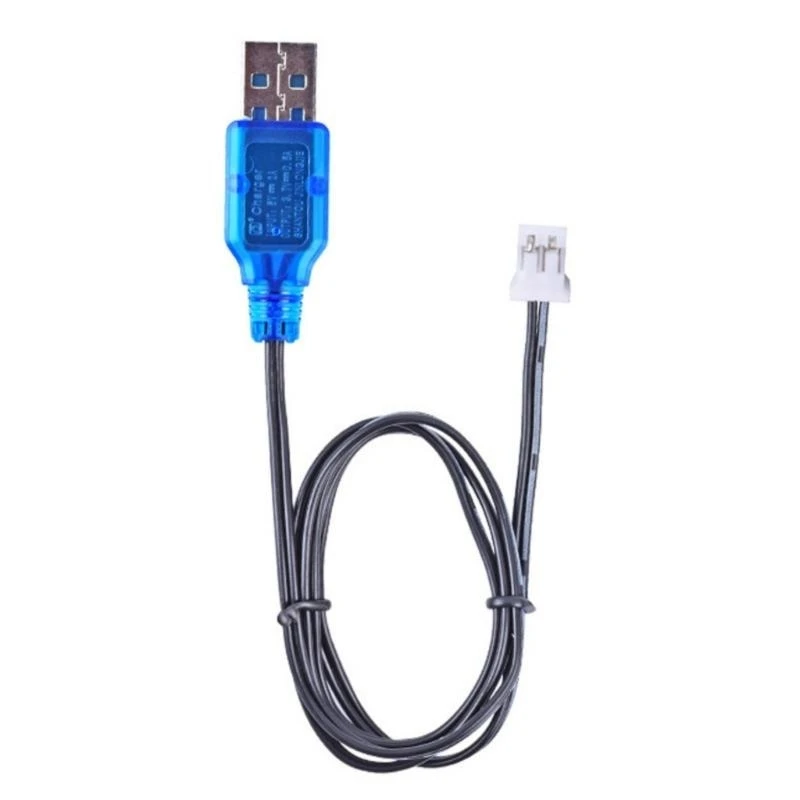 E8BA PH2,0-2P USB-зарядка кабеля PH2,0-2P Прозраки для батарей 3,7 В 18650
