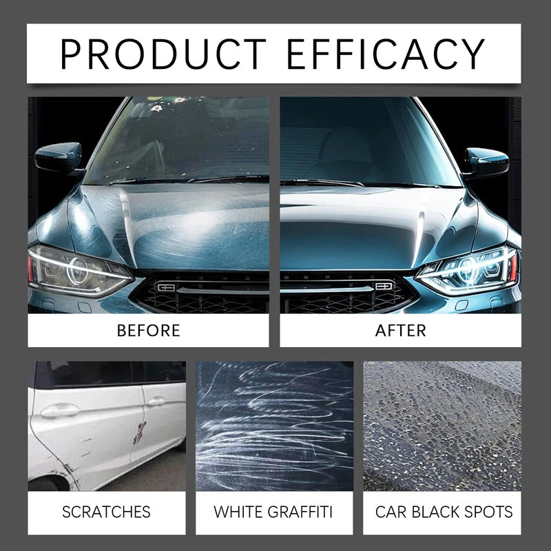 100ML PTZ Graphene Ceramic Coating, 9H+ Advanced Crystal Serum for Cars Professional Auto Detailing Paint Protection High Gloss