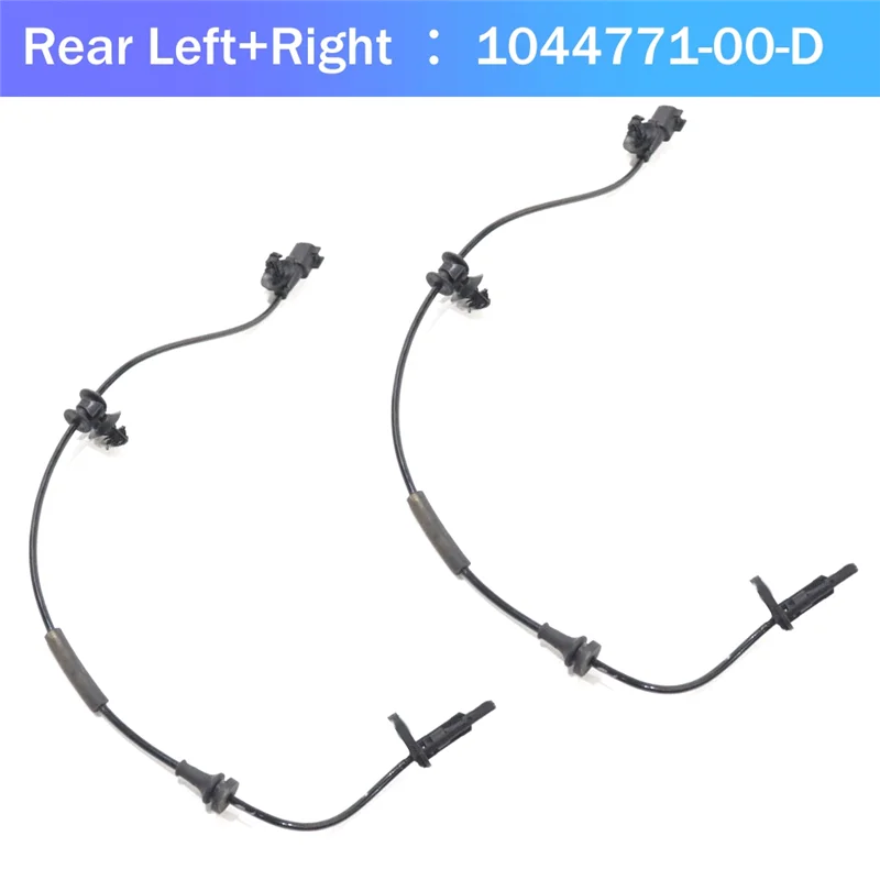 4Pcs Vorne Hinten Links + Rechts Rad Geschwindigkeit Sensor 1044761-00-E, 1044771-00-D Teile Komponente Für Tesla Modell 3 2017- Modell Y 2019-