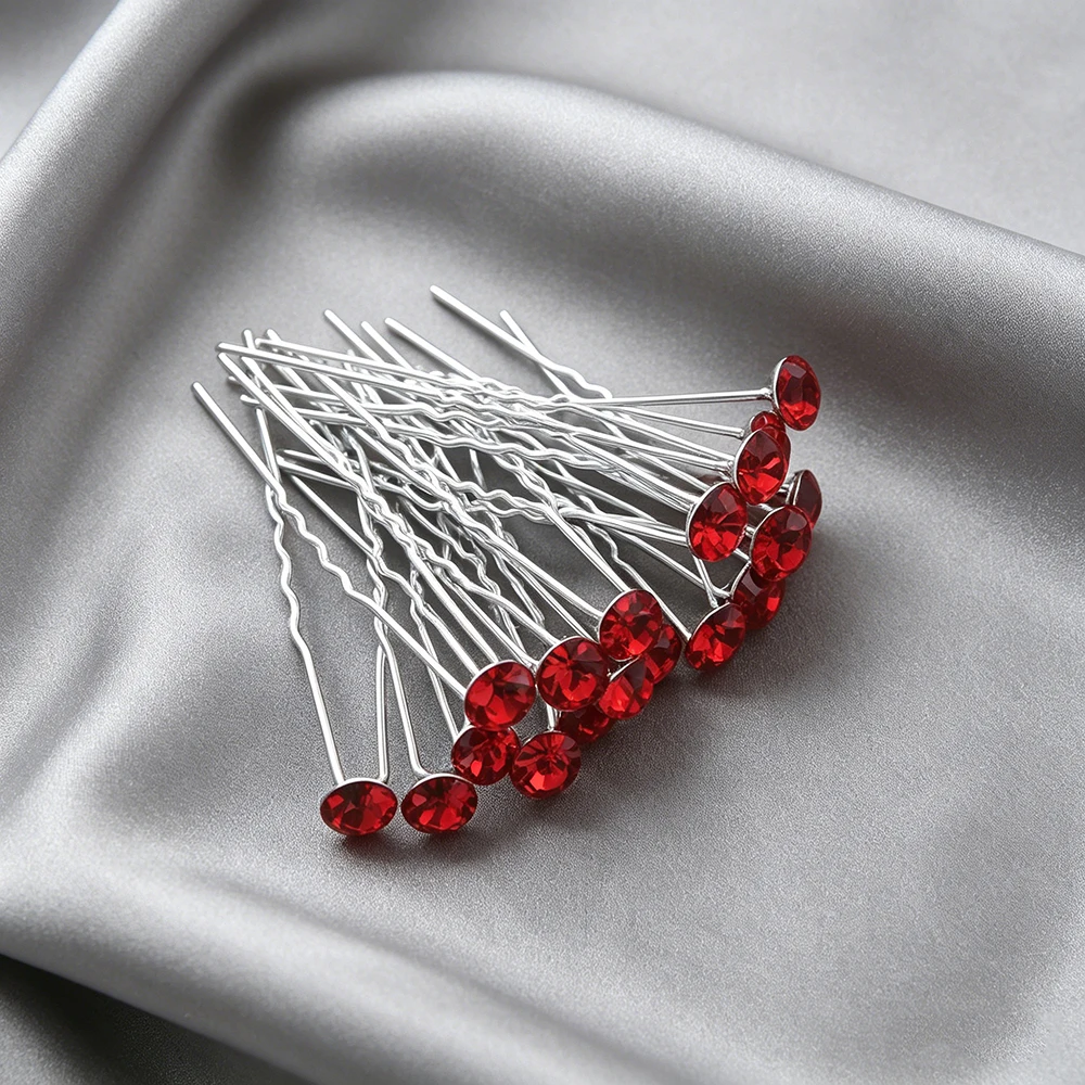 Conjunto de 20 Pçs de Grampos  - Embroidery Red avaliação e preço