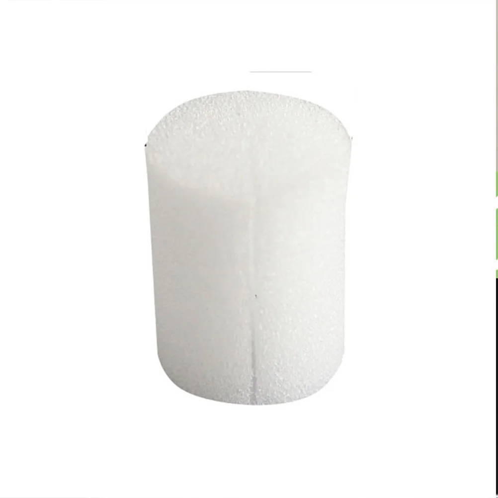 

100pcs 19Mm Hydroponic Sponge For Soilless Cultivation Moisturized Planting Sponge Vegetable Gardening Tools White Mesh Fabric