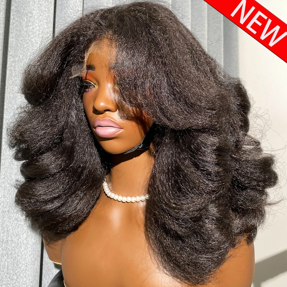Parrucche ricci elasticizzate senza colla 16-36 pollici, parrucche 100% capelli umani, parrucche frontali in pizzo HD 360, parrucche liscie crespe densità 400, pronte da indossare