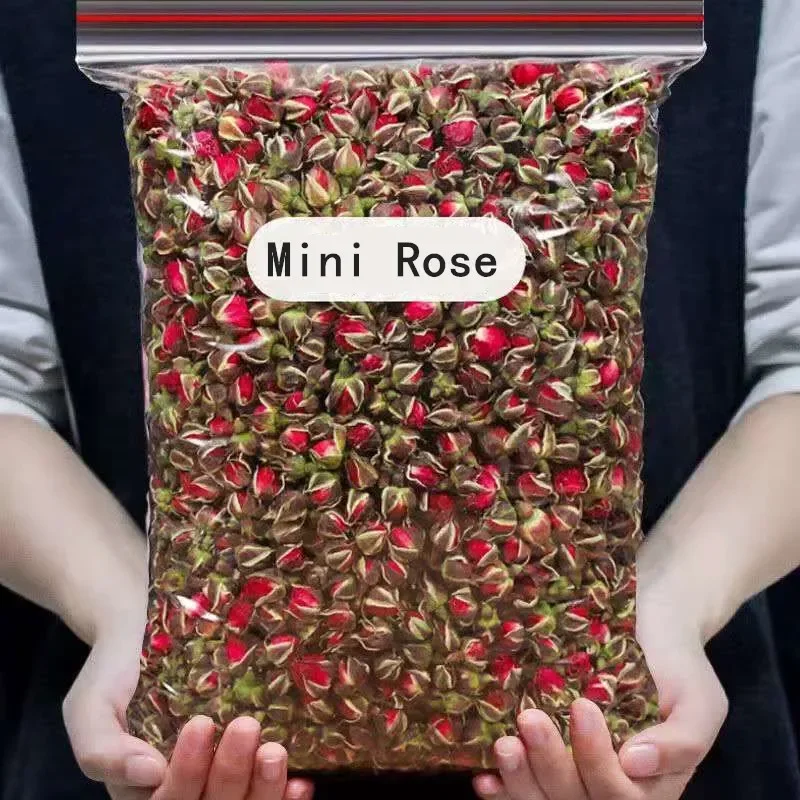 

Top Natural Bulk Mini Rose Dried Flowers For Wedding Parties Used For Making Crystal Crafts Resin Candles Bathing Soap Resin