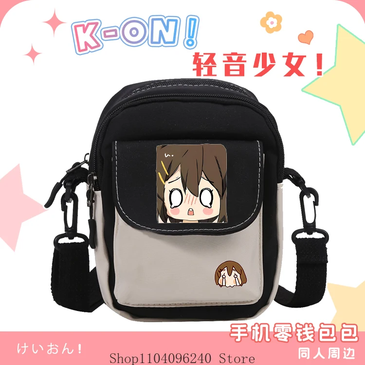 

K-ON! Yui Hirasawa Mio Akiyama Ritsu Tainaka Tsumugi Kotobuki Azusa Nakano Anime Itabag Crossbody Bag Coin Purse Shoulder Bag