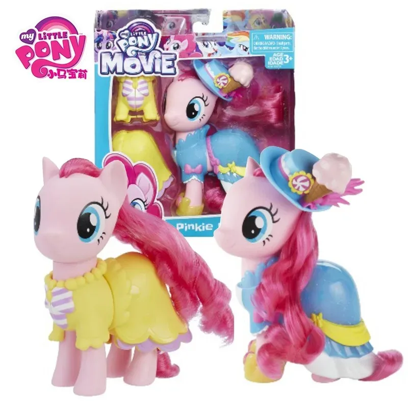 Hasbro My Little Pony Action Figure Anime  Movie Series Twilight Sparkle Pinkie Pie Rainbow Dash Doll Toy Model Collect Ornament