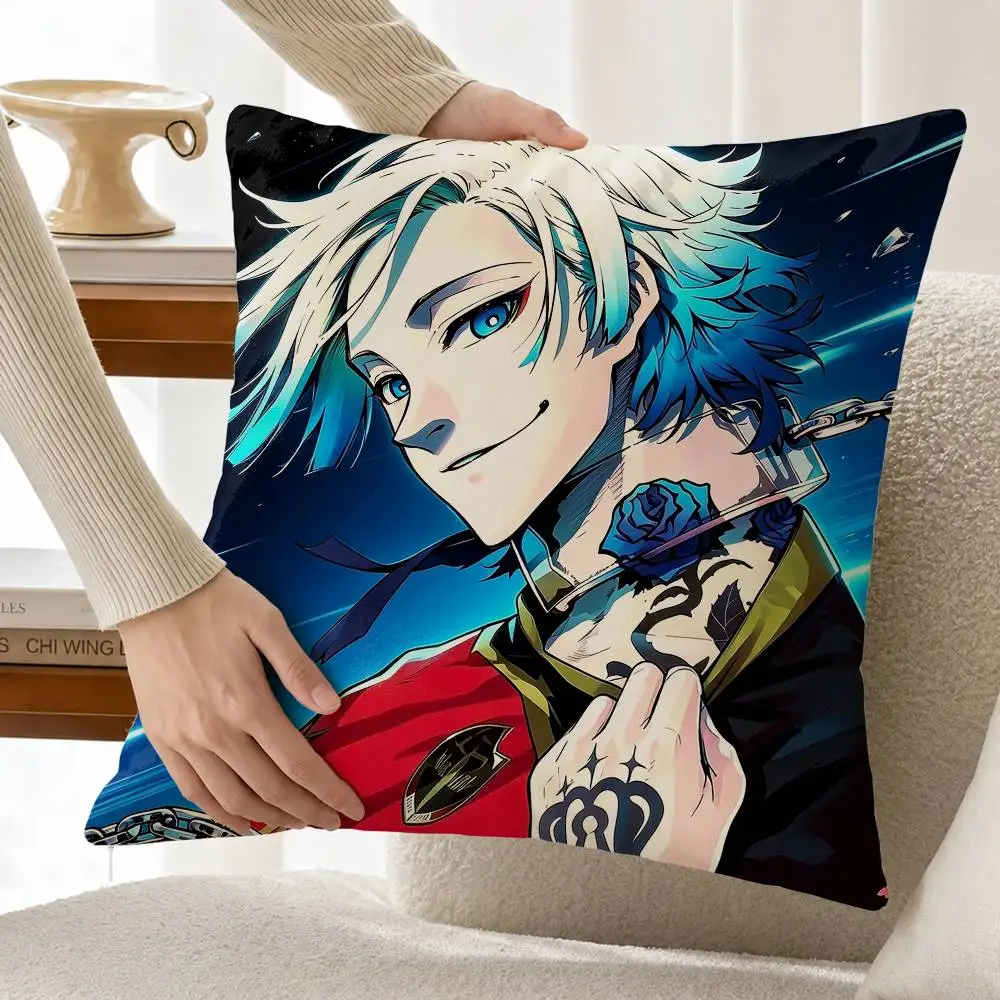 Cool Boy M-Michael K-Kaiser Customizable Square Cushion Cover Double Sided Print Pillow Case