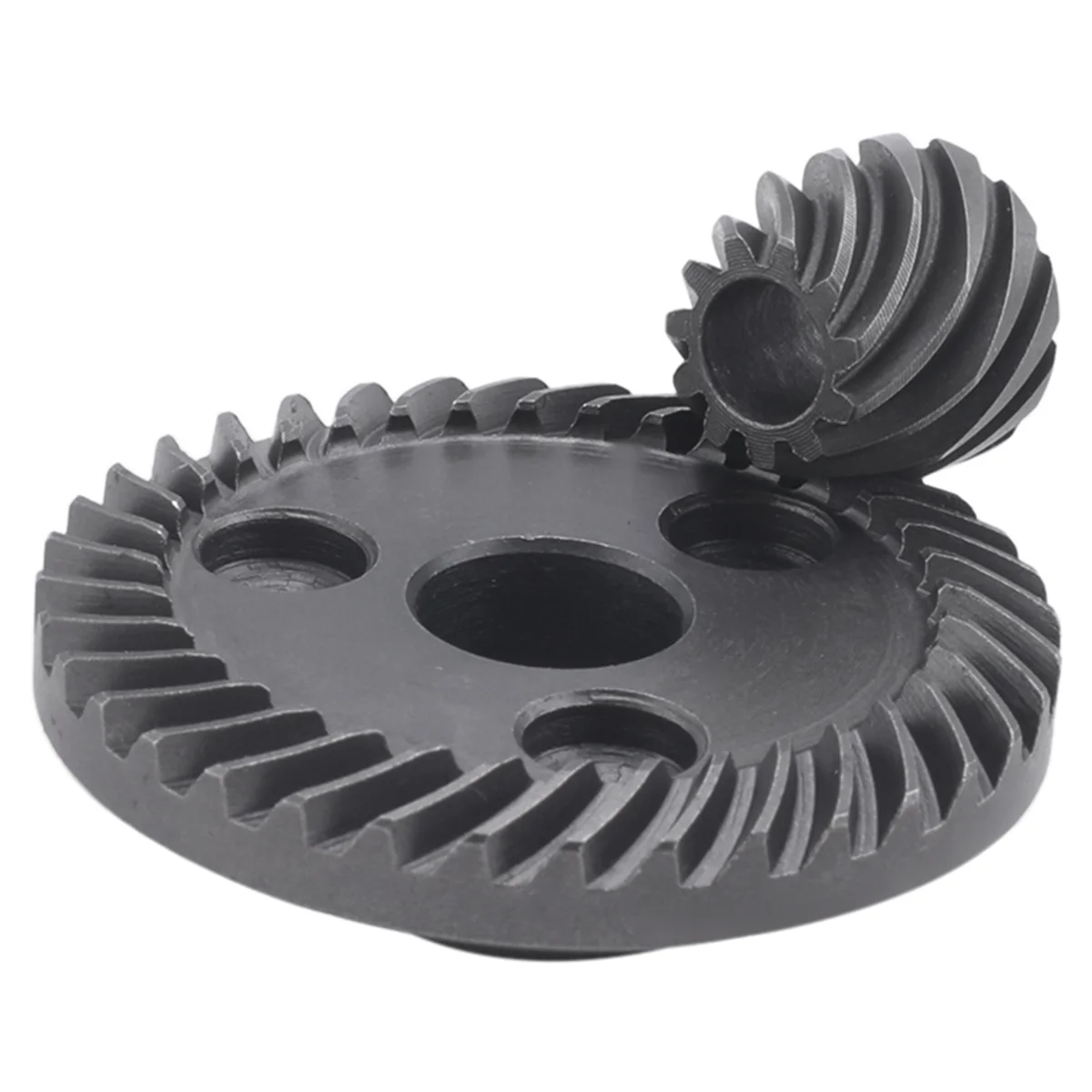 Set di ingranaggi conici a spirale grigio scuro per smerigliatrice angolare Makita 9523 XY