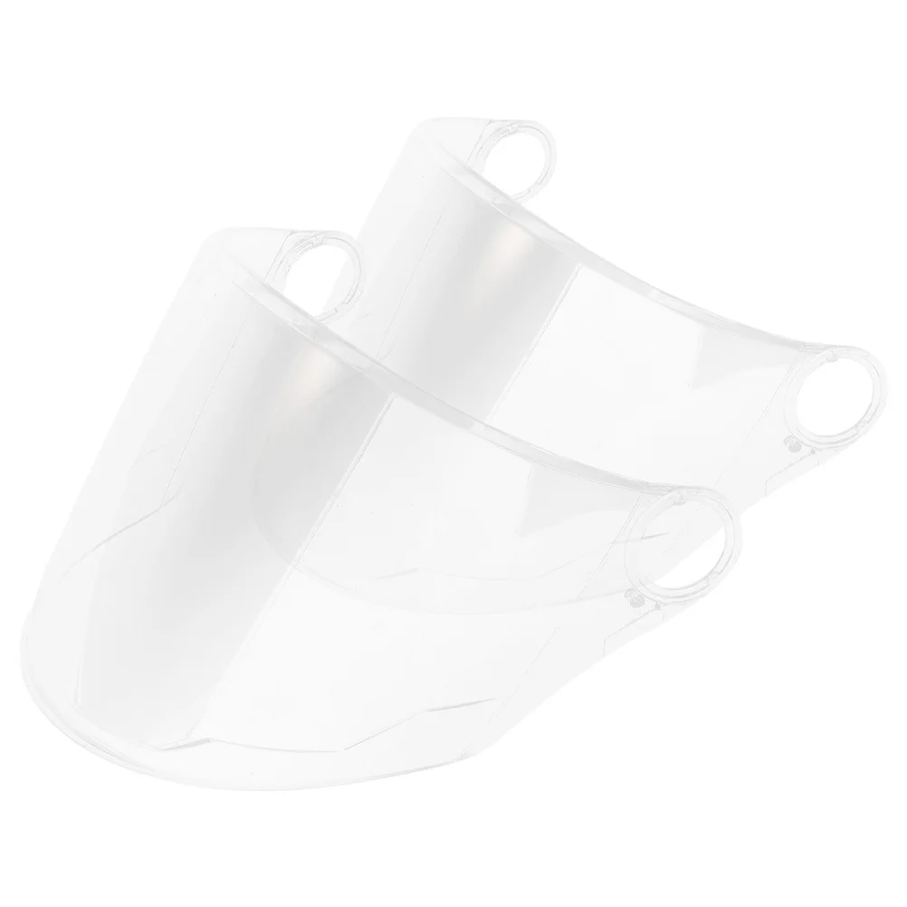 

Motorcycles Visor Replacement Full Face Transparent Durable Acrylic Lens Shield Windproof Windshield Universal