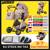 3 in 1 Baby Stroller Easy Folding Multifunctional Stroller Travel Portable Baby Carriage Safety Seat EU Standard Free Shipping
