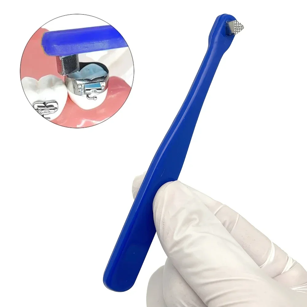 

Dental Orthodontic Band Pusher Seater Molar Ring - Autoclavable Plastic Handle Bite Stick for Dental Tools - Push Lift Seating