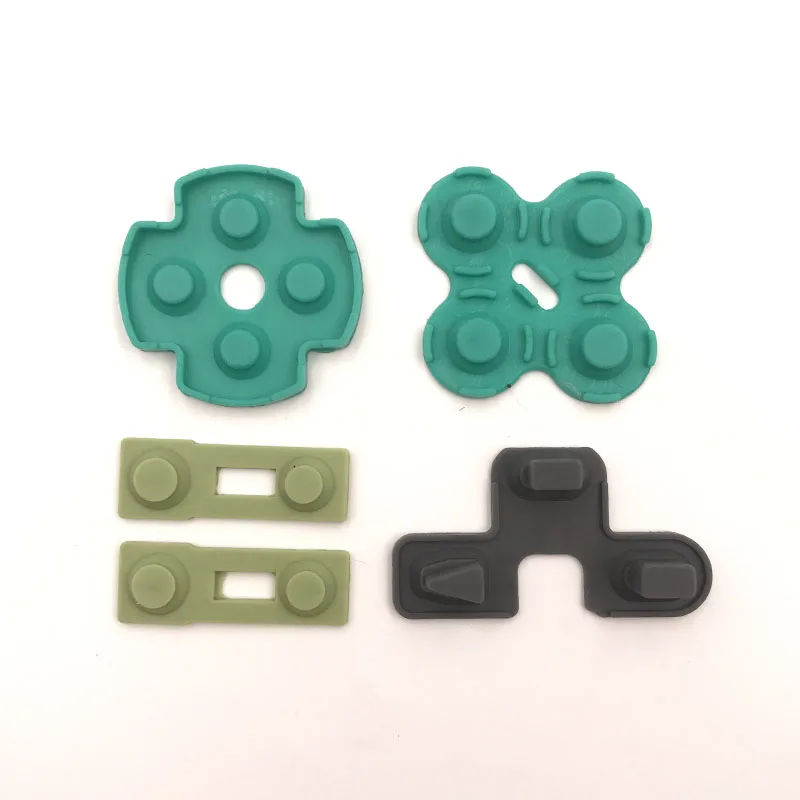 Silicone Conductive Rubber Adhesive Button Pad Keypads For Sony PlayStation 2  PS2  Controller Gamepad