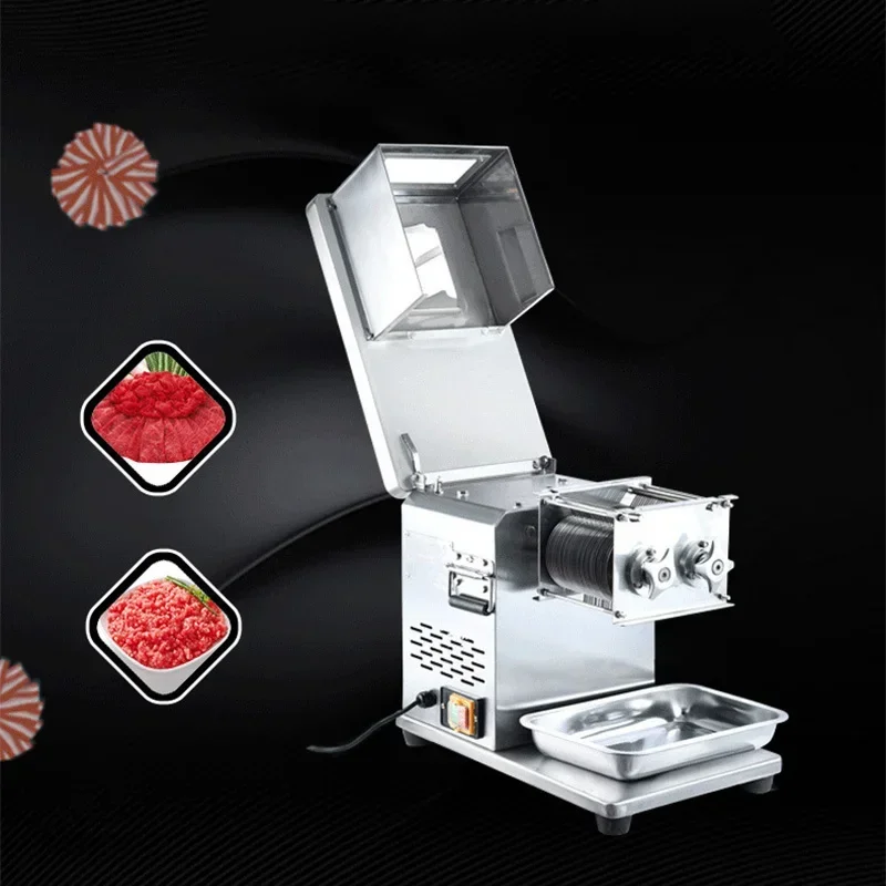 1.1 Countertop Stainless Steel Meat Slir Commercial Slir, edder, and Dir for Frozen Meat