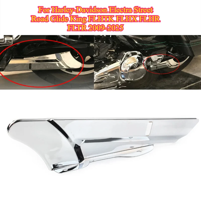 

Защитная крышка нижнего ремня с ЧПУ для мотоцикла Harley-Davidson Electra Street Road Glide King FLHTK FLHX FLHR FLTR 2009-2025