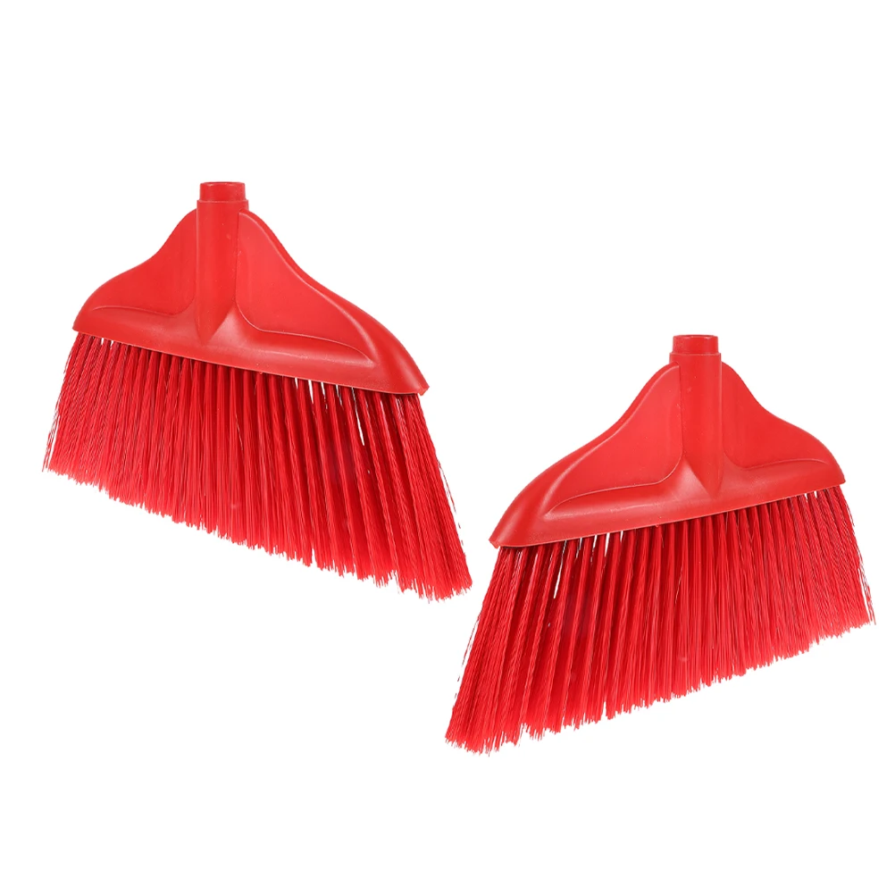 

2pcs Broom Replacement Red 8501 for Cleaning Home Kitchen Floor Gaps Sweeper Part Home Accessory Plastic Durable Broom
