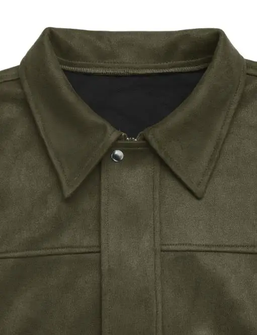 Women's Loose Long Sleeved Jacket Casual Collar Top for Autumn Winter 2025 New Fashion Outerwear