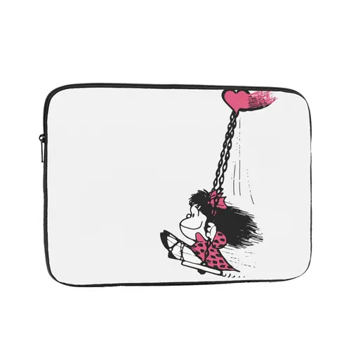 Funda a prueba de golpes para hombre y mujer, funda para portátil Mafalda de 10, 12, 13, 15 y 17 pulgadas, para Macbook Air Pro Love You