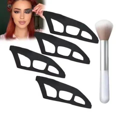 1PC Oogschaduw Tool Multifunctionele Quick Eye Make-up Sjabloon Universele Oogschaduw Assist Make-up Tool Geschikt voor beginners