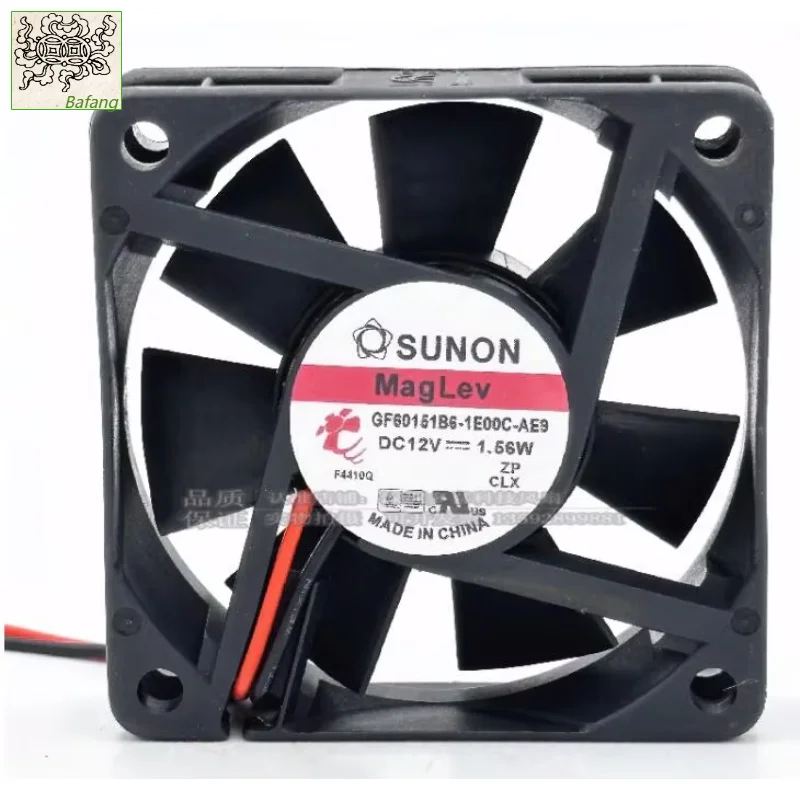 Ltsf ل SUNON GF60151B6-1E00C-AE9 تيار مستمر 12 فولت 1.56 واط 60x60x15 مللي متر 2-سلك مروحة تبريد الخادم #1