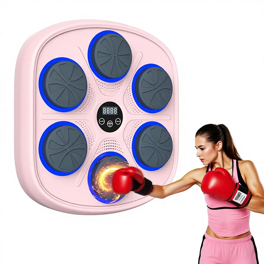 Smart Music Boxing Reaction & Rhythm Wall Targets Home Children Adult Fitness Equipment MT-03