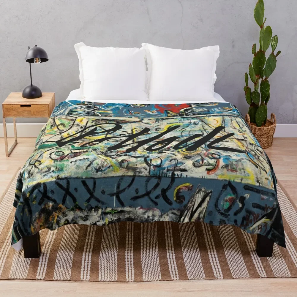 

Guardians of the Secret by Jackson Pollock Throw Blanket for sofa Furry Blankets For Bed Soft Plaid Blankets