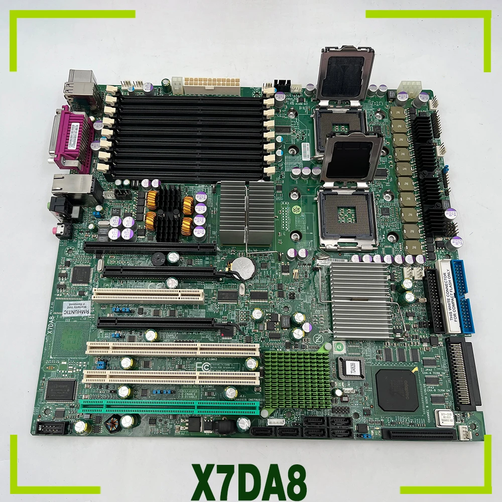 Workstation Motherboard For Supermicro X7DA8 SCSI PCI-X Medical Board