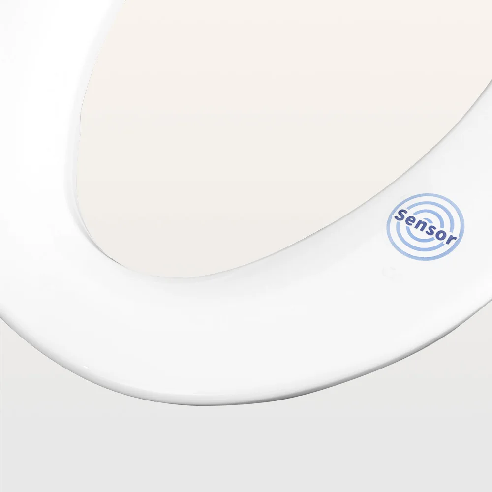 Luxuriöser intelligenter Toilettensitzbezug mit V-Bidet und sofortiger Heizung, automatische Reinigung, LED-Anzeige, energiesparende Funktionen